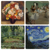 Art Sheet Packs - Impressionist Style